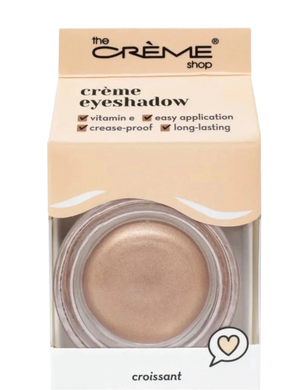 The Creme Shop Eyeshadow Croissant 0.11oz 3.2g New In Box Sealed